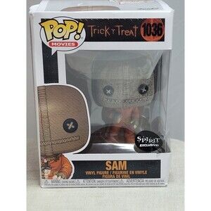 Funko Pop 1036 Sam Trick R Treat Razor Candy Flocked Halloween Exclusive